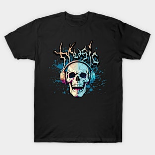 Music Skull T-Shirt